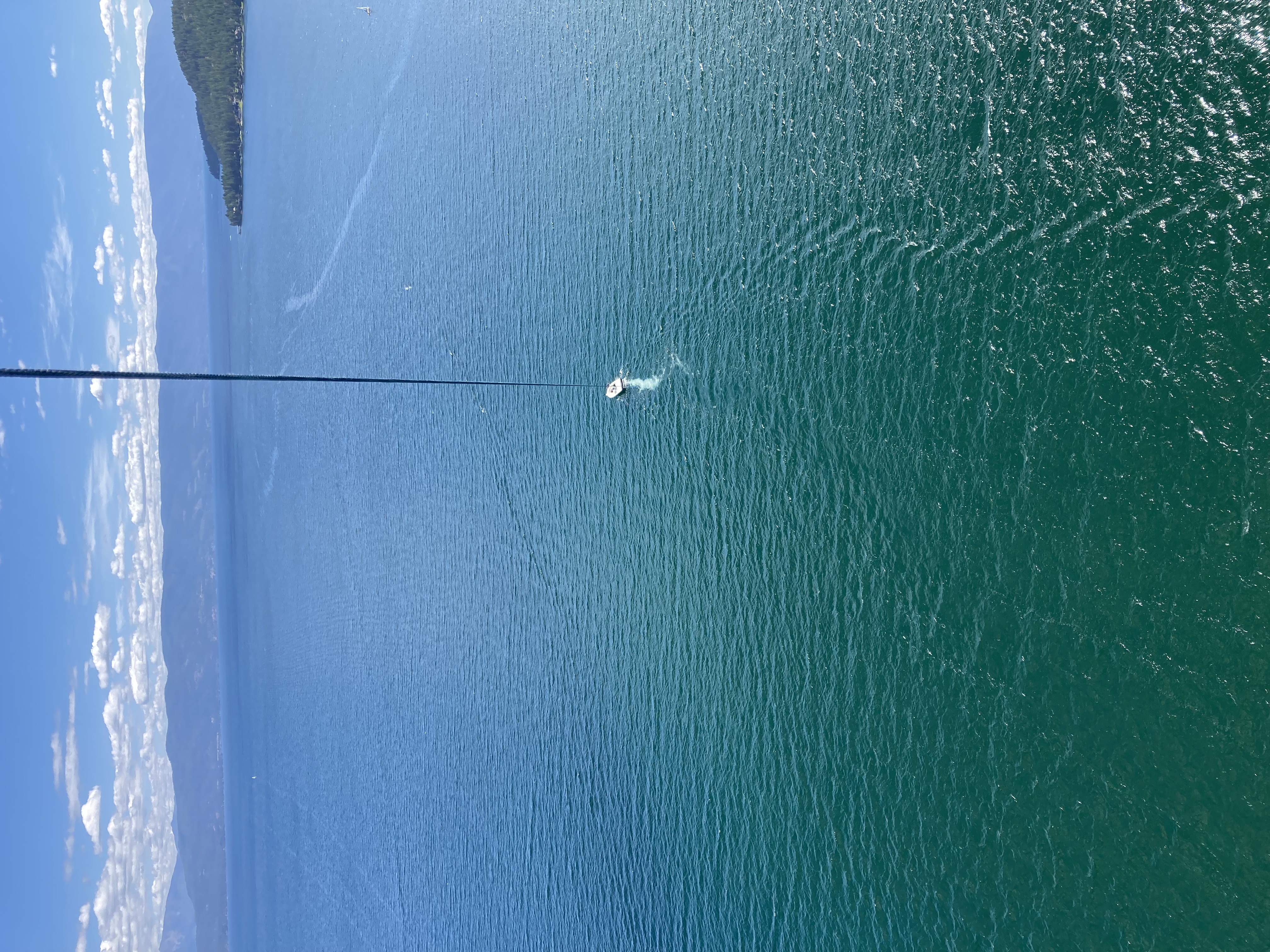 400 feet above Flathead Lake