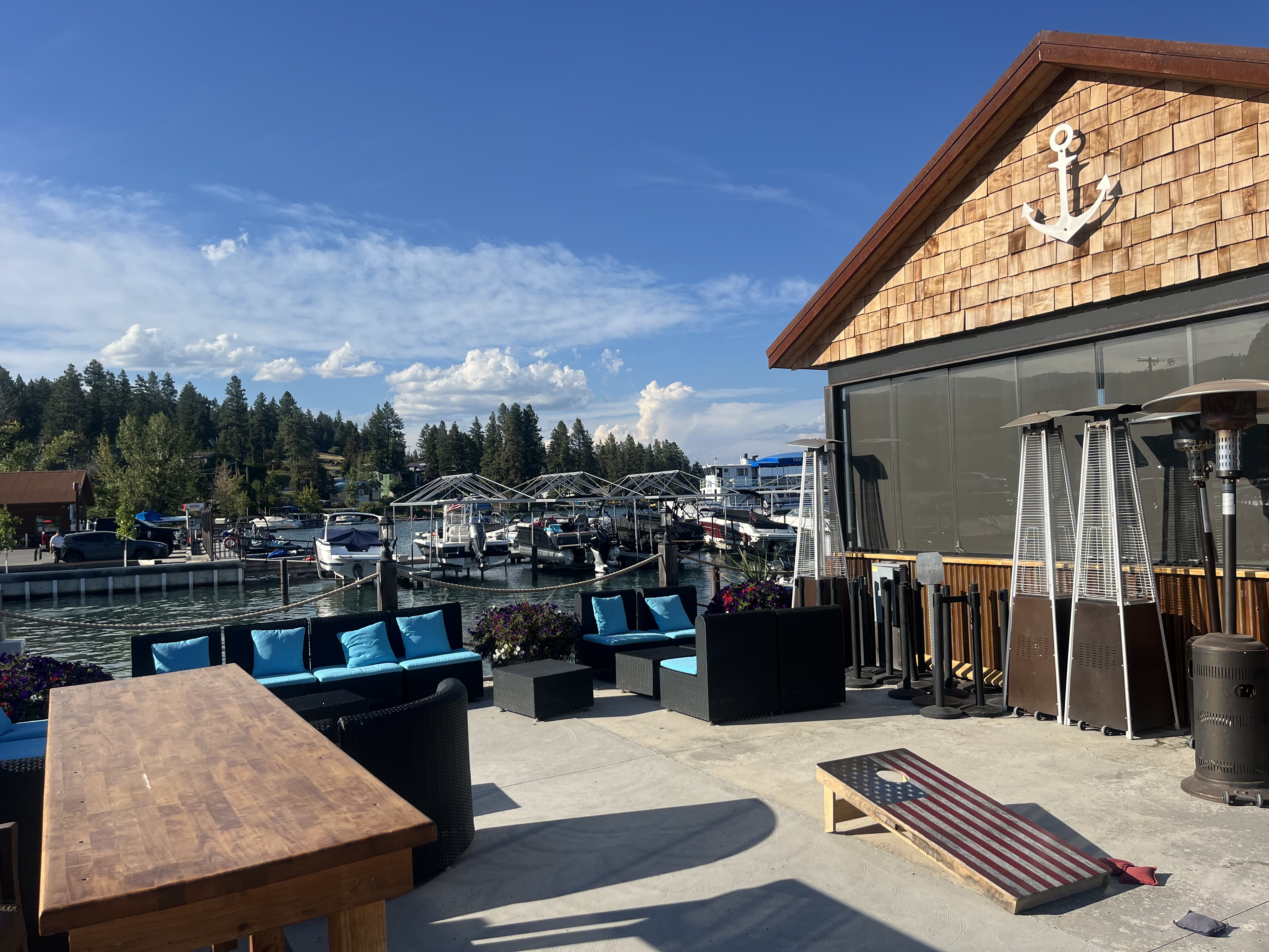 The Anchor Bar at Flathead Harbor